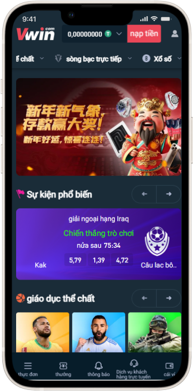 Sòng bạc trực tuyến VWin